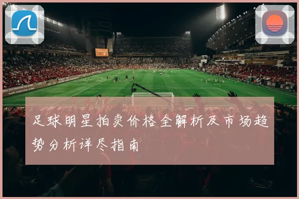 足球明星拍卖价格全解析及市场趋势分析详尽指南