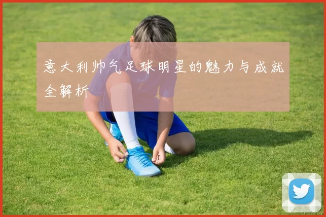 意大利帅气足球明星的魅力与成就全解析