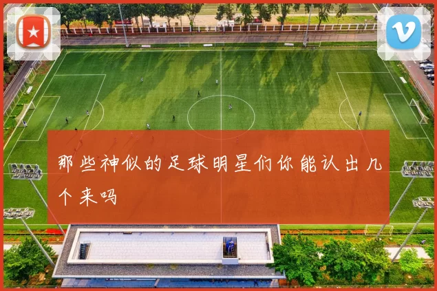 那些神似的足球明星们你能认出几个来吗
